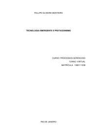 AV2 - TECNOLOGIA EMERGENTE E PROTAGONISMO