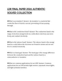 LDR FINAL PAPER 2026 AUTHENTIC SOLVED COLLECTION