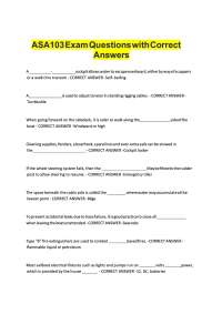 ASA 103 Exam Questions with Correct Answers 2026 | Sailing & Hands-On Cruising Study Guide