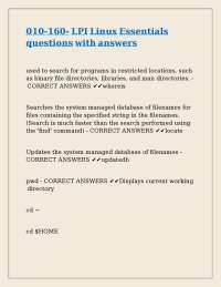 010-160- LPI Linux Essentials questions with answers