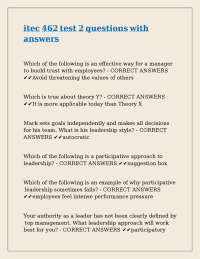 itec 462 test 2 questions with answers