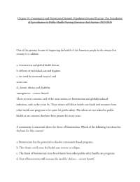 Chapter 01: Community and Prevention-Oriented, Population-Focused Practice: The Foundation