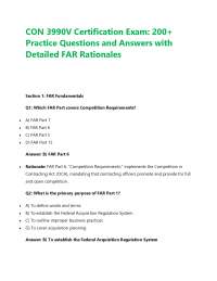 CON 3990V Certification Exam: 200+ Practice Questions and Answers