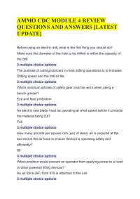 AMMO CDC MODULE 4 REVIEW QUESTIONS AND ANSWERS [LATEST UPDATE]