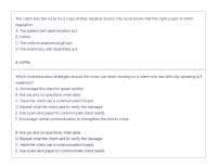 NUR 170 EXAM 1 ACTUAL EXAM LATEST UPDATE THIS YEAR QUESTIONS AND DETAILED ANSWERS This hig