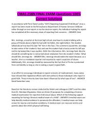 CMAS 258N FINAL EXAM-Questions 100% Correct Solutions