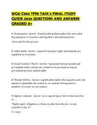 WGU C963 TFN1 TASK 3 FINAL STUDY GUIDE 2026 QUESTIONS AND ANSWERS GRADED