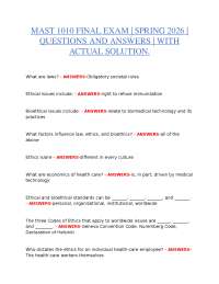 MAST 1010 FINAL EXAM | SPRING 2026 | COMPLETE QUESTIONS AND ANSWERS | FULLY SOLVED WITH AC