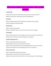 CLETS Exam Study Guide Questions with Verified Answers