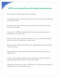GISP Latest updated Exam with verified detailed answers