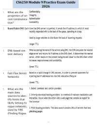 CS6250 Module 9 Practice Exam Guide 2026