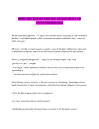 PEDS MIDTERM|VERIFIED QUESTIONS AND ANSWERS|2025/2026