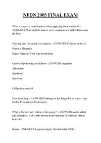 NFDN 2005 FINAL EXAM