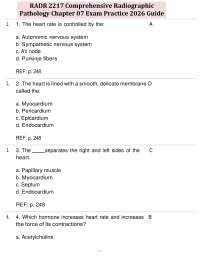 RADR 2217 Comprehensive Radiographic Pathology Chapter 07 Exam Practice 2026 Guide