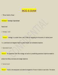 MOD B Exam Questions & Answers 2025/2026 | Practice Exam PDF