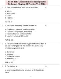 RADR 2217 Comprehensive Radiographic Pathology Chapter 03 Practice Test 2026