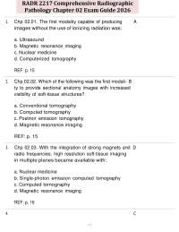 RADR 2217 Comprehensive Radiographic Pathology Chapter 02 Exam Guide 2026
