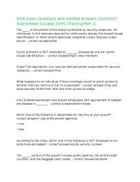 SIDA Exam Questions with Verified Answers 2026/2027 Guaranteed Success 100% (Training Part