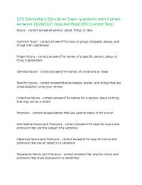 ILTS Elementary Education Exam questions with Correct Answers 2026/2027 Assured Pass(305-C