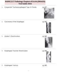 RADR2217Pathology Chapters 05&06(IMAGES) Test Guide 2026