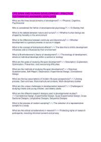 LIFE SPAN AND HUMAN DEVELOPMENT - PRACTICE TESTVERIFIED ANSWERS 100%|2025