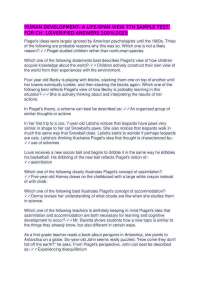 HUMAN DEVELOPMENT: A LIFE-SPAN VIEW 7TH SAMPLE TEST FOR CH. 10