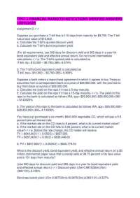 TEST 1 FINANCIAL MARKETS INSTITUTIONS