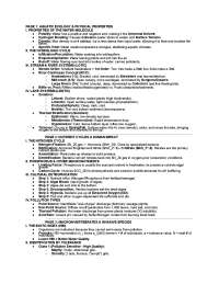 Water quality study guide