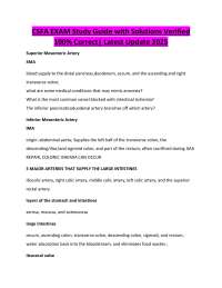 CSFA EXAM Study Guide with Solutions Verified 100% Correct| Latest Update 2025