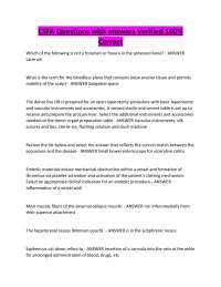 CSFA Questions with answers Verified 100% Correct