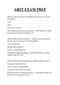 ARFF EXAM PREP.ARFF EXAM PREP,ARFF EXAM PREP