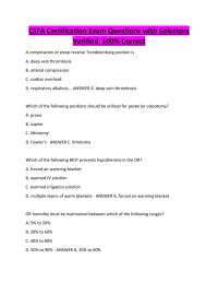 CSFA Certification Exam Questions with Solutions Verified 100% Correct