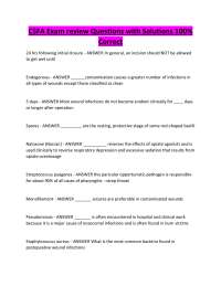 CSFA Exam review Questions with Solutions 100% Correct