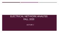 electrical devices and circuits