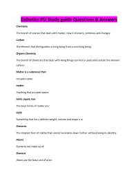 Esthetics PSI Study guide Questions & Answers