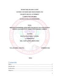 proceso atención en enfermería