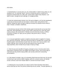 Study Notes AAA Computer Security