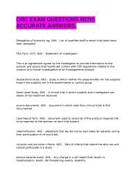 CRC EXAM REVIEWED QUESTIONS WITH ACCURATE ANSWERS.