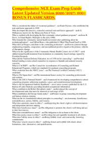 Comprehensive NCE Exam Prep Guide Latest Updated Version 2026/2027: 600+ BONUS FLASHCARD