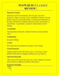 NU670 QUIZ 1 LATEST REVIEW,NU670 QUIZ 1 LATEST REVIEW