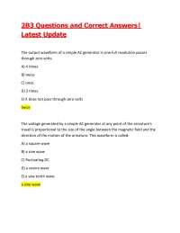 2B3 Questions and Correct Answers| Latest Update 2026/2027