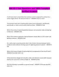 NM ES-3 Test Questions and 100% Complete Verified Answersn