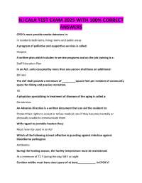 NJ CALA TEST EXAM 2025 WITH 100% CORRECT ANSWERS