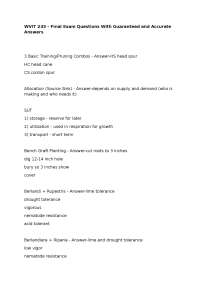 WVIT 233 – Final Exam Questions With Guaranteed and Accurate Answers