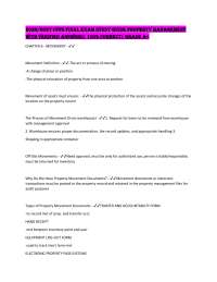 2026/2027 CPPS Final Exam Study Guide Property Management with Verified Answers| 100% Corr