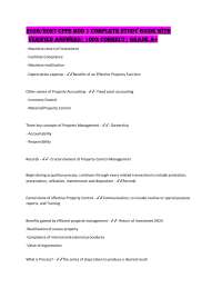 2026/2027 CPPS Mod 1 Complete Study Guide with Verified Answers| 100% Correct| Grade A+