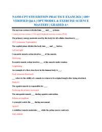 NASM-CPT 8th Edition Practice Exam 2026 | 600+ Verified Q&A | Ultimate Mastery
