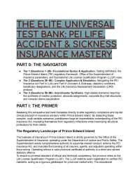2026/2027 PEI LLQP Insurance Exam Test Bank: Life, Accident & Sickness Prep Guide