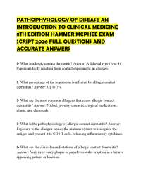 PATHOPHYSIOLOGY OF DISEASE AN INTRODUCTION TO CLINICAL MEDICINE 8TH EDITION HAMMER MCPHEE