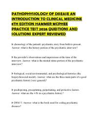 PATHOPHYSIOLOGY OF DISEASE AN INTRODUCTION TO CLINICAL MEDICINE 8TH EDITION HAMMER MCPHEE